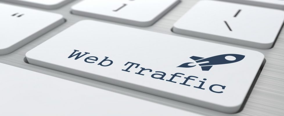 Keyboard with Web Traffic Button.